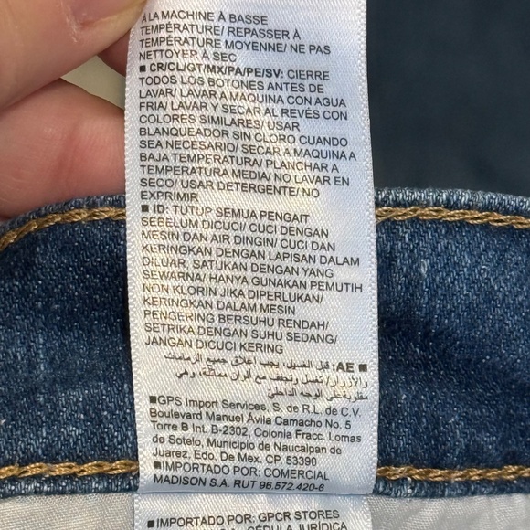 Old Navy Mid Rise Boyfriend Jeans Divine Size 12 - Picture 11 of 14